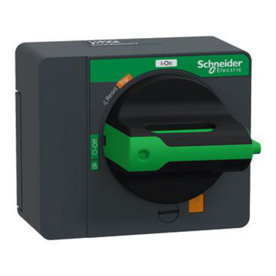 Directe draaibediening Hendel Zwart NSXM ComPact