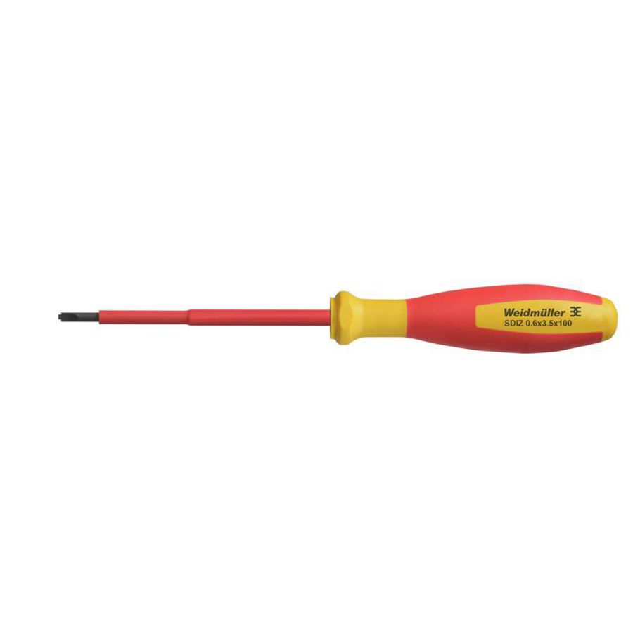 Gesleufde schroevendraaier (A) 0,6mm (B) 3,5mm 2749980000