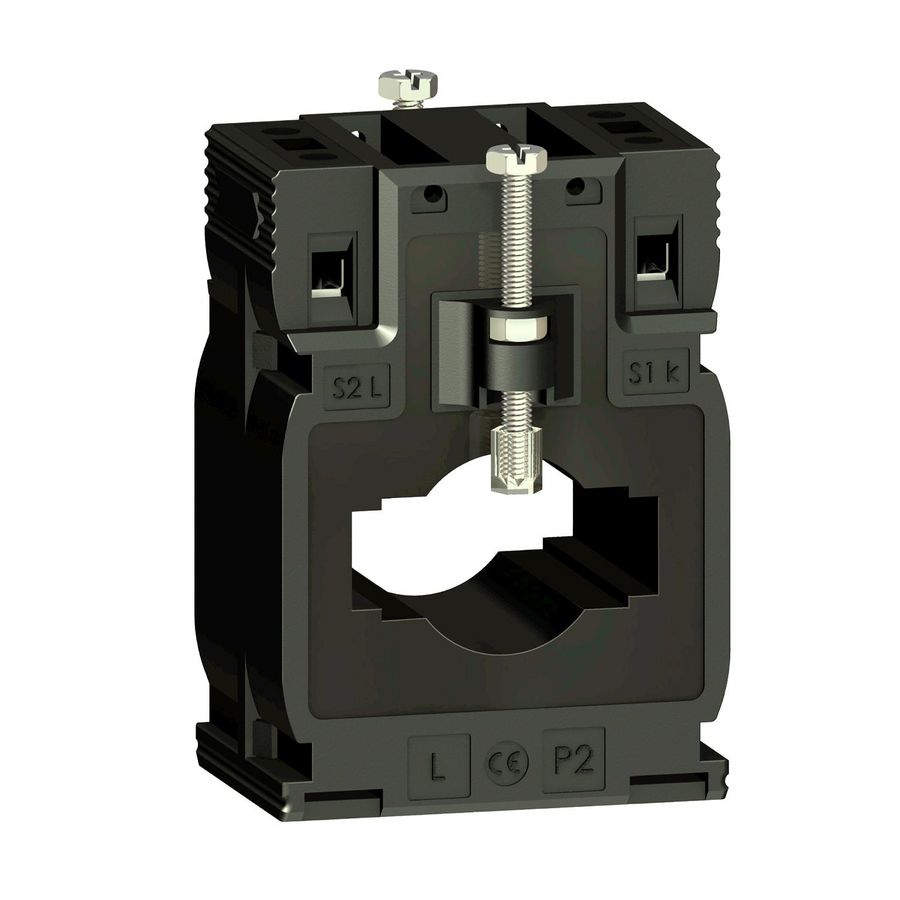 Stroommeet trafo Kabel 26/Rail 12x40/15x32mm In=250A/Isec