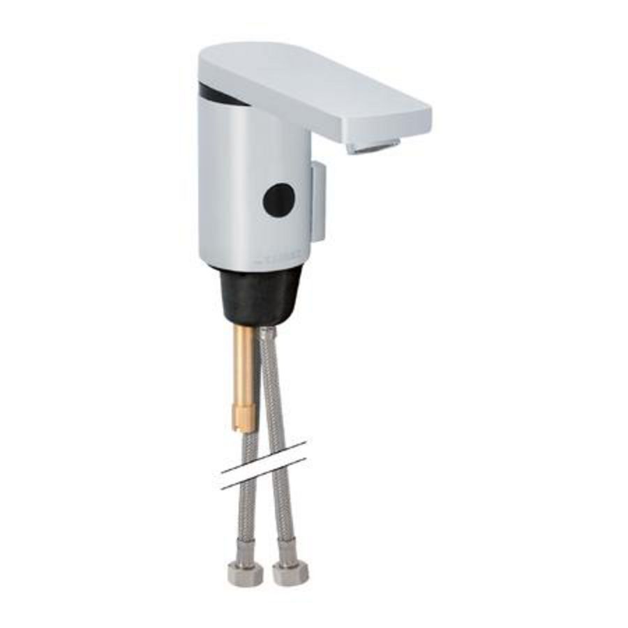 HyTronic 186 wastafelkraan  6V chr +temp.regelknop