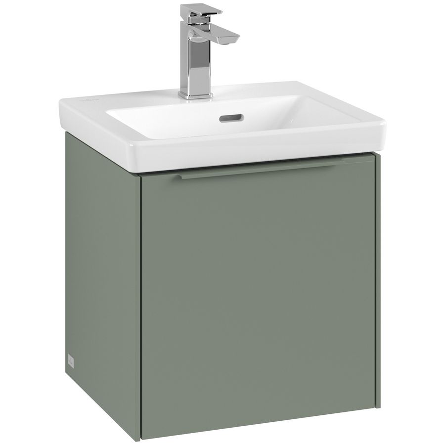 Wastafelonderkastkast SUBWAY 3.0 423x429x377,5mm Soft Green C58202AF greep monochroom