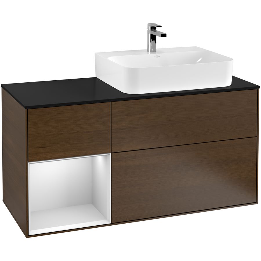 Wastafelonderkast Finion 1200x603x501mm W.Veneer F142MTGN