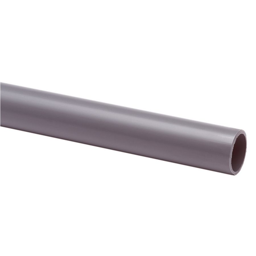 Lengte a 4m. elektrobuis PVC grijs 3/4" VVE=25
