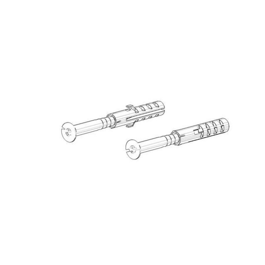 Bevestiging Schroef Halve ronde kop 4,5x40mm