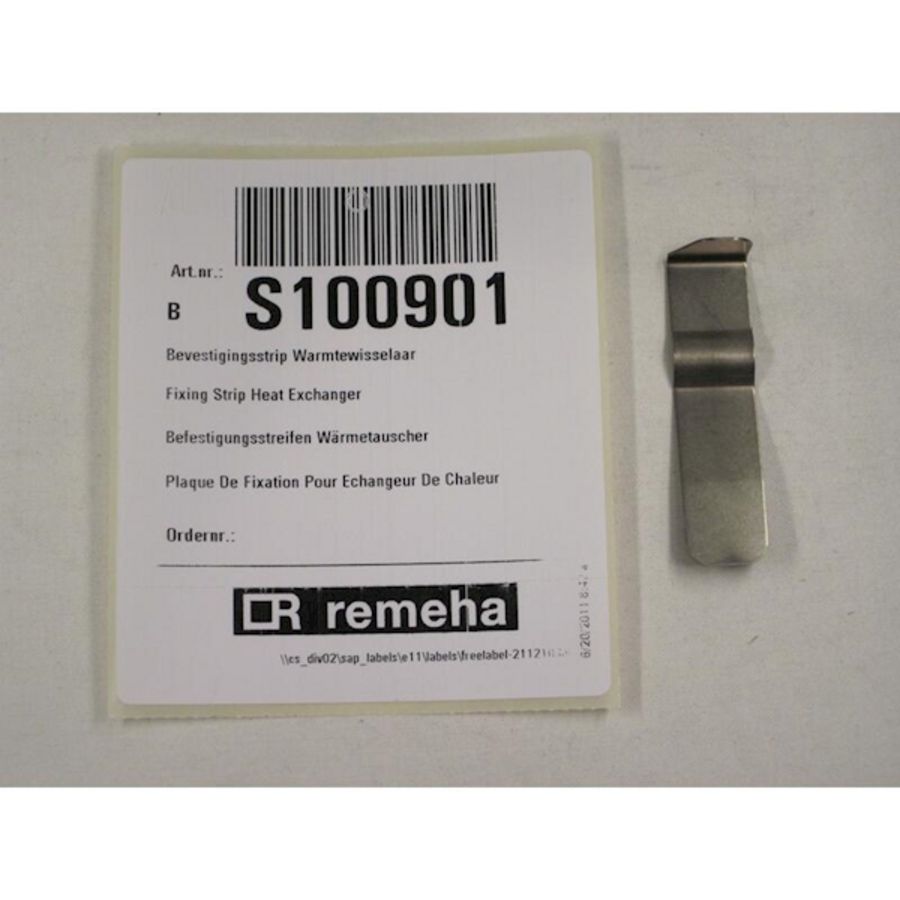 Bevestigingsstrip warmtewisselaar S100901