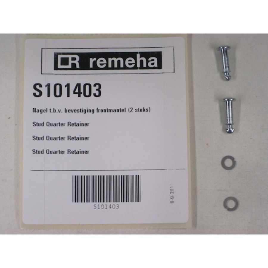 Set a 2st. Nagel v bevestiging frontmantel S101403