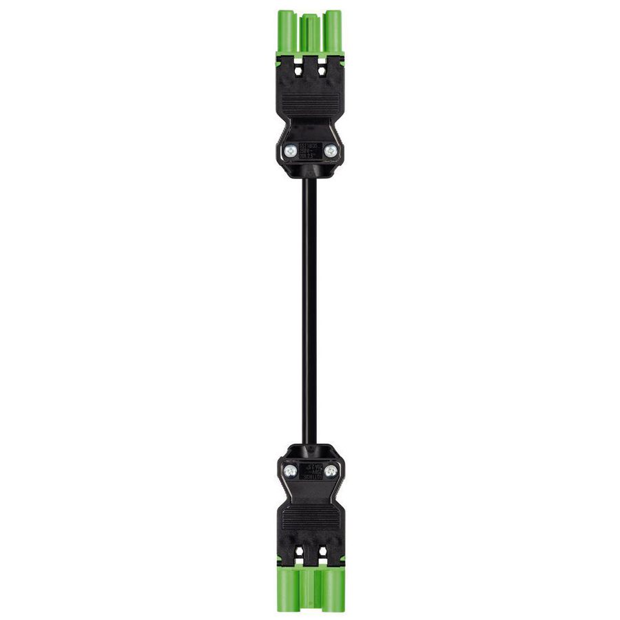 Koppelsnoer GST18I3 1,5mm² 1M B2CA groen VVE=50