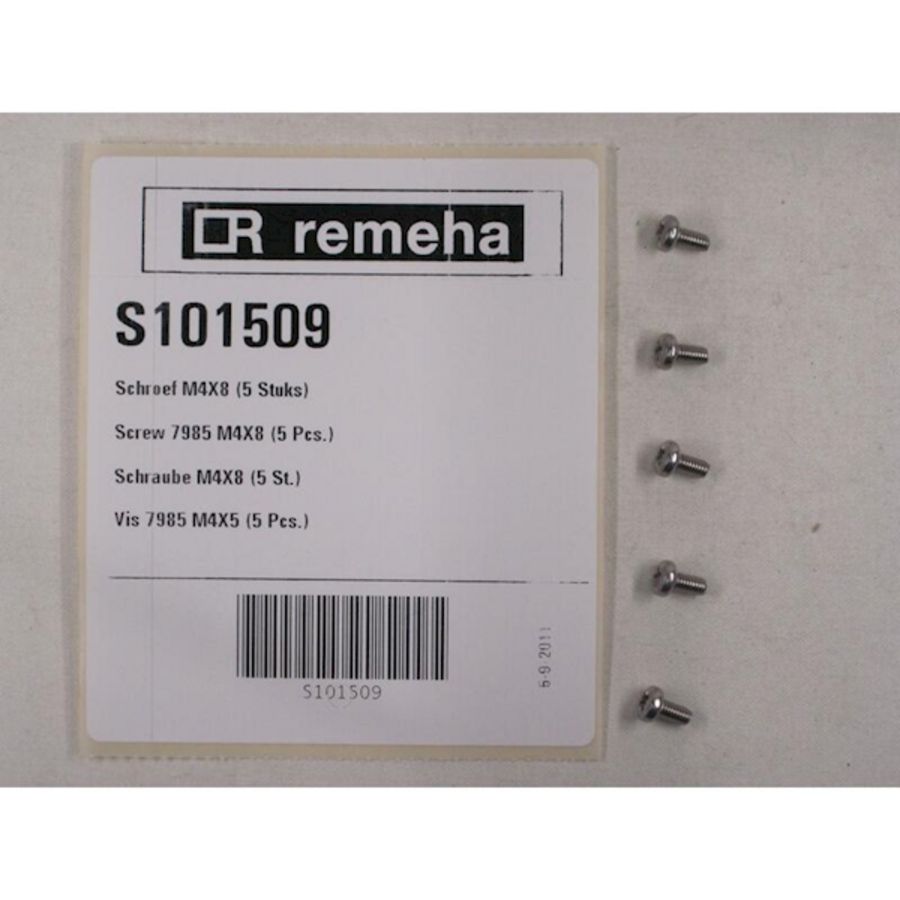 Set a 5st. Schroef M4x8 S101509