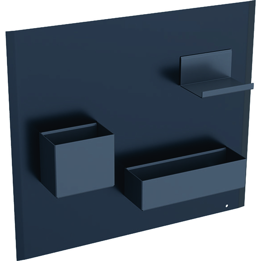 Magneetbord incl. box. p.coat mat / zwart p.coat ma