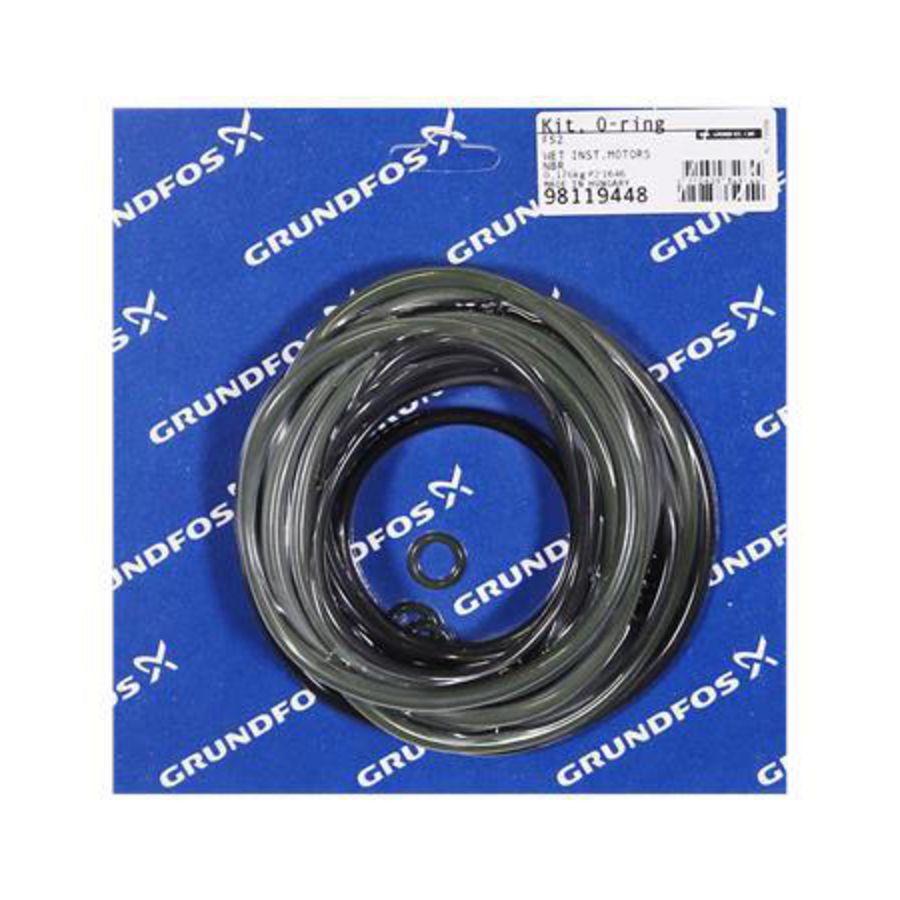 Reserve deel Kit, O-ring set for wet motor NBR