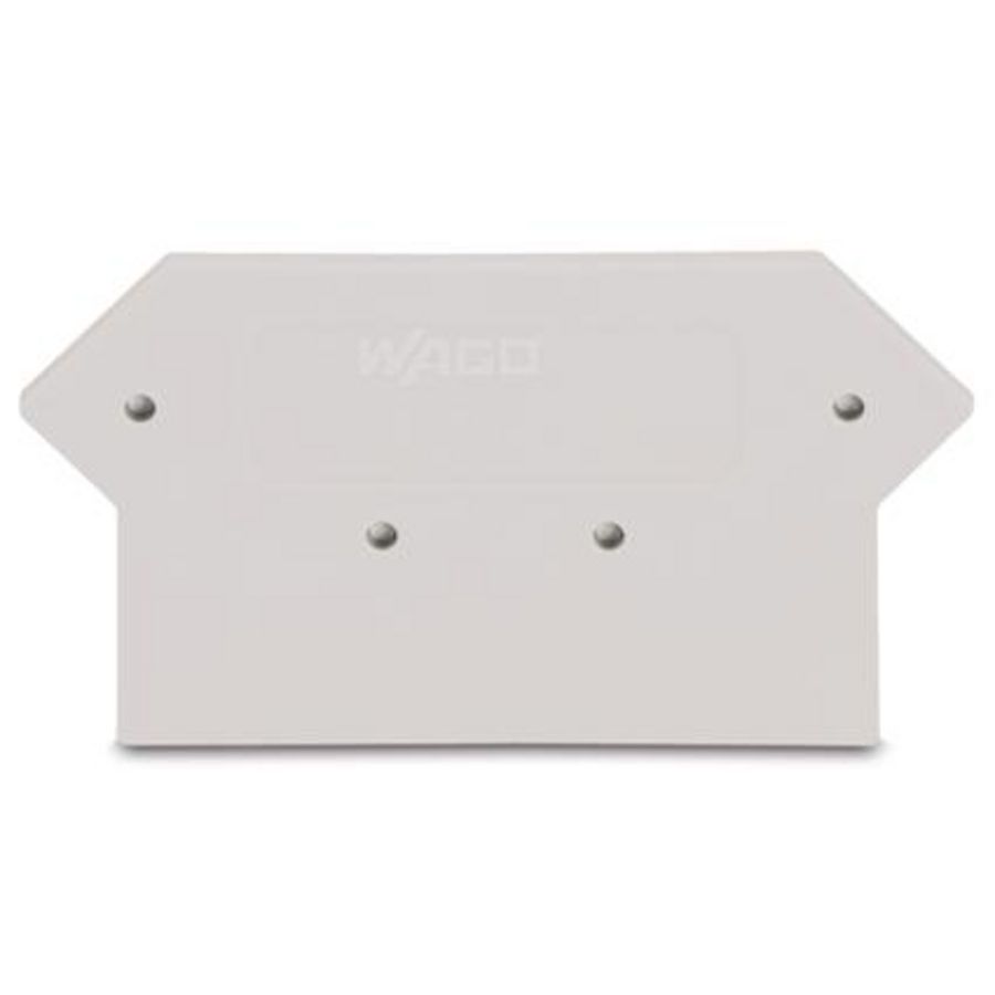 Afsluit-+tussenplaat 3mm li.grijs 281-353 VVE=25