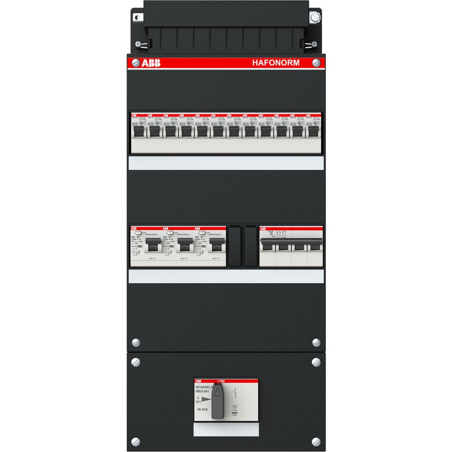 Installatiekast 12x achter 3x 30mA 3-fasen 1SPF006905F1770