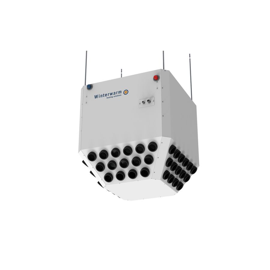 Luchtverhitter JET 220M indirect gestookt 4200m³/h 230V incl. modbusrouter