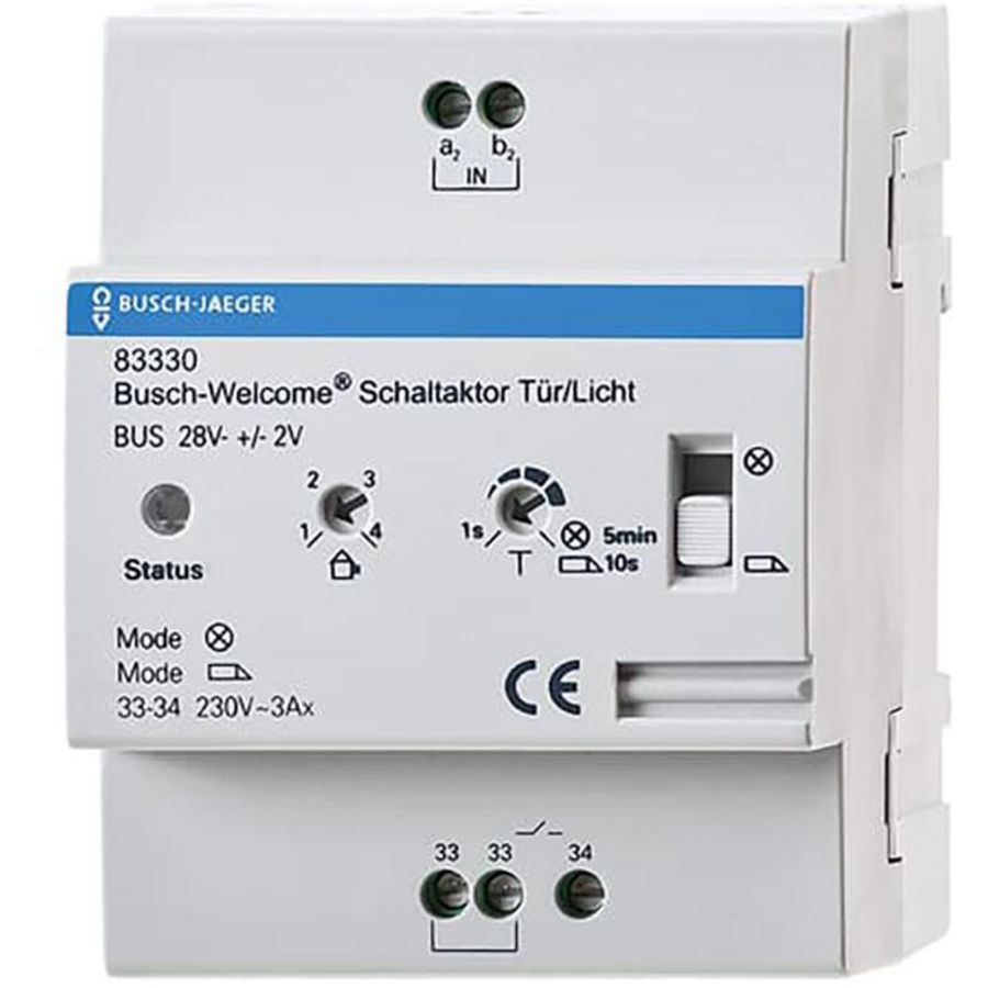 Welcome schakelaktor deur/licht DIN-rail (83330)