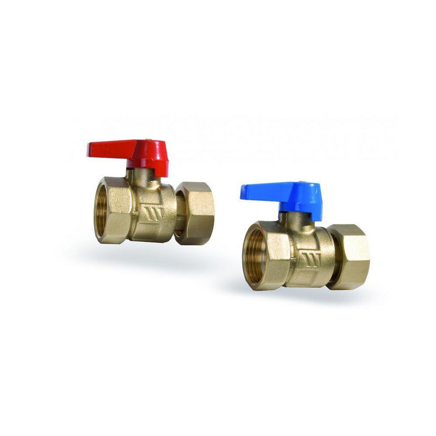 Kogelkraan Set KH-set HLV 1" +wartelmoer+dichtingen nikkel