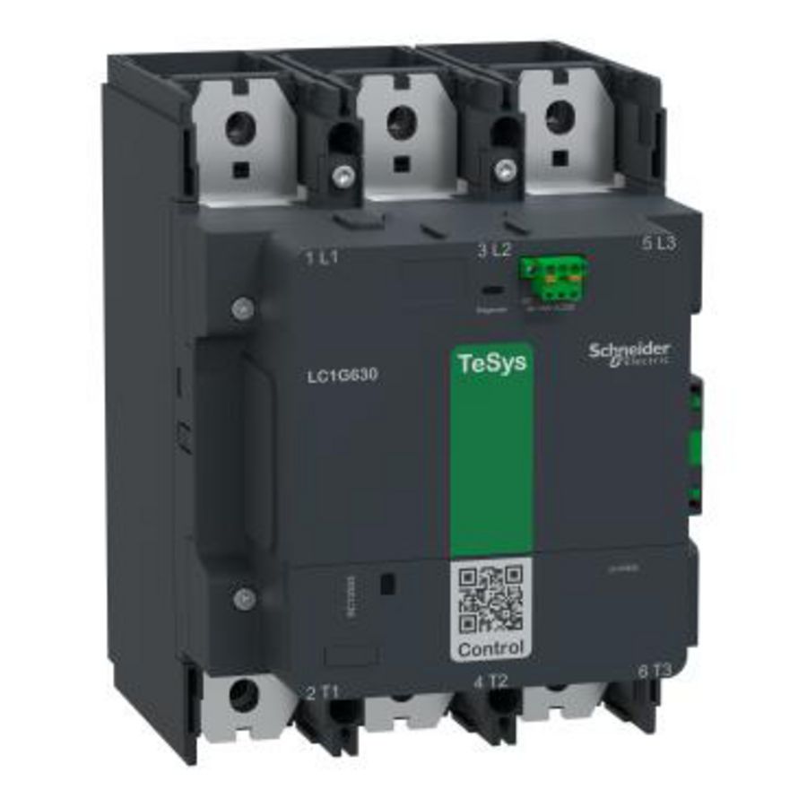 Contactor Giga Standard 3P(3NO) 630A 440V AC3 spoel 100-2