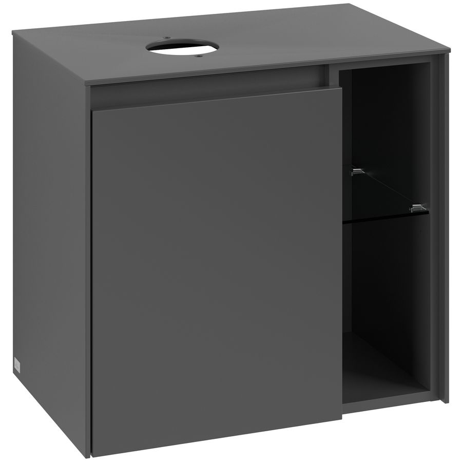 Wastafelonderkast Collaro 600x548x380mm Graphite C152B0VR