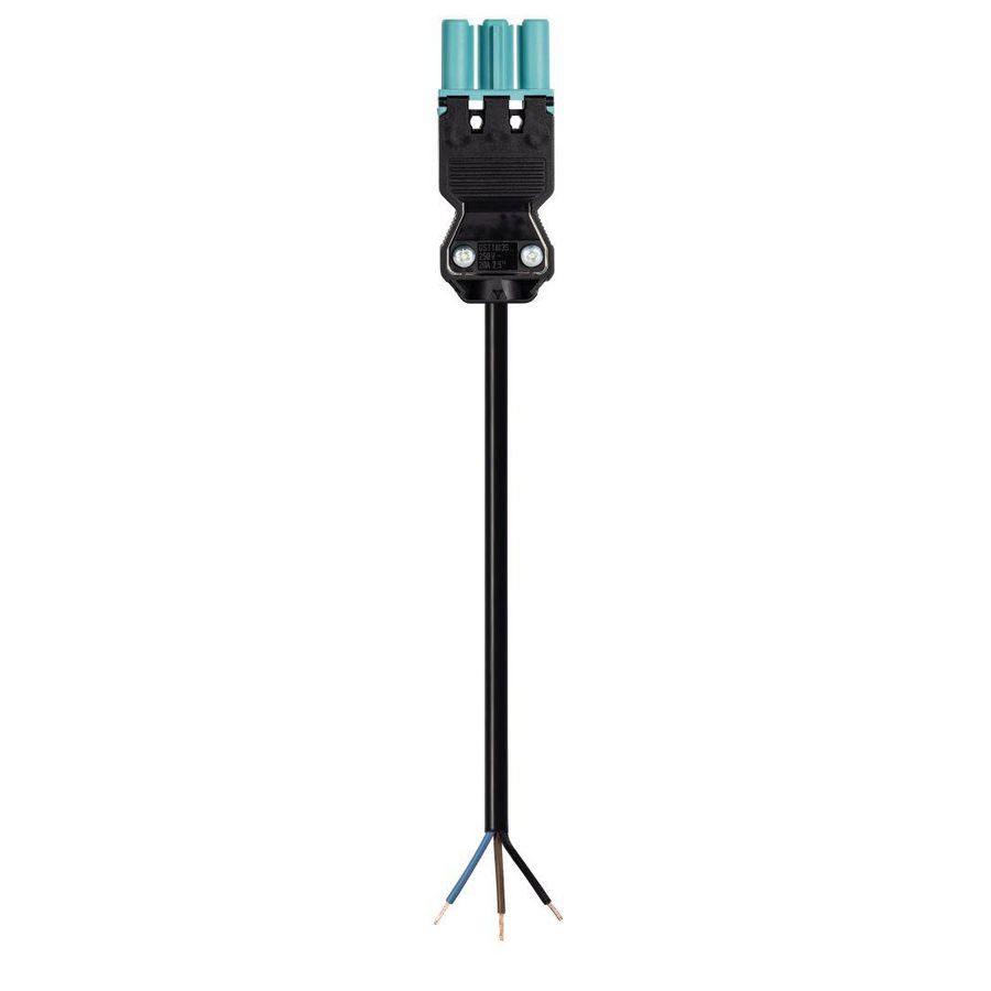 Aansluitsnoer GST18I3 female 1,5mm² 100cm ECA LS0H VVE=50