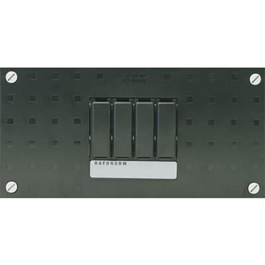 Lege kast horizontaal voorzien van 70mm sleuf 6929.500 4 modulen