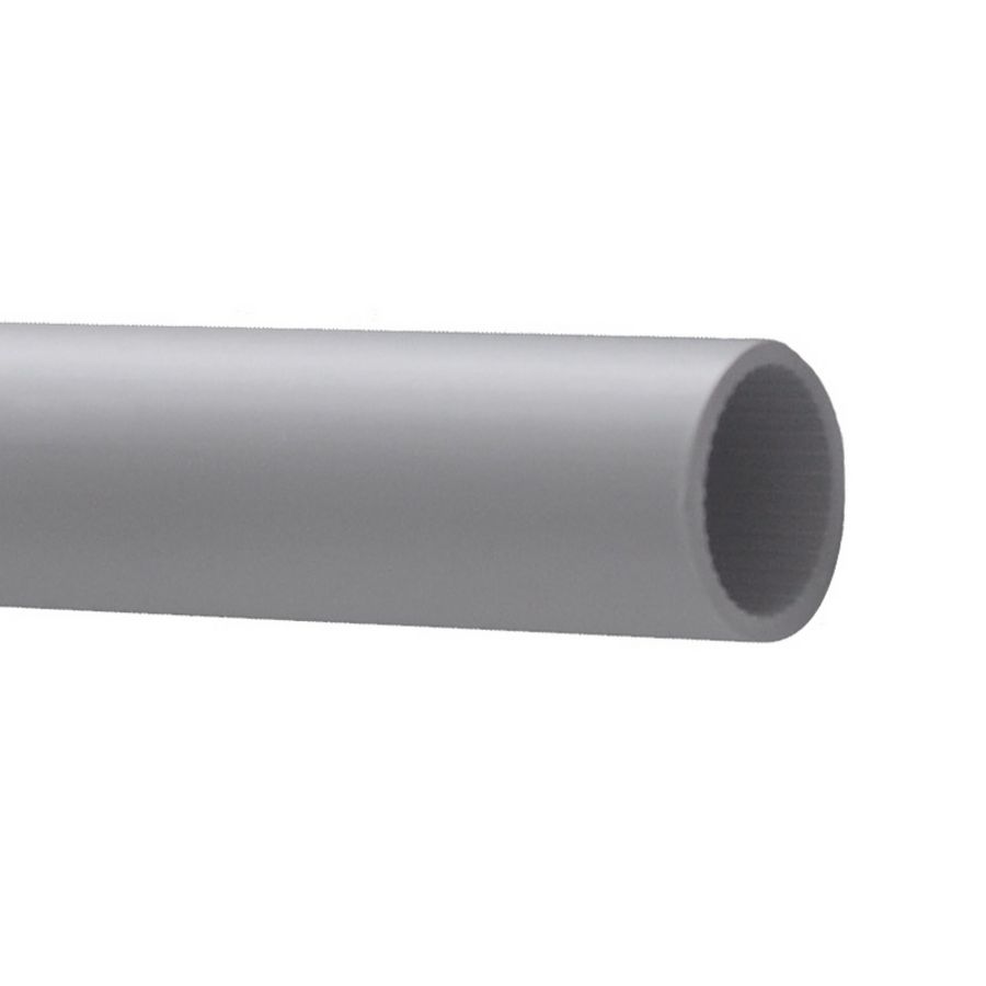 Lengte a 4m. elektrobuis halogeenvrij grijs 3/4"