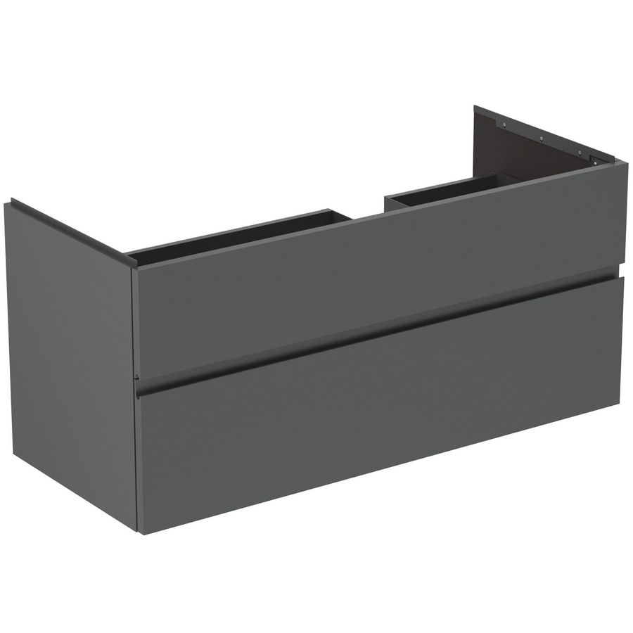 Wastafelmeubel 1200x505x550mm matt anthracite 2 laden Finesse E3448Y2