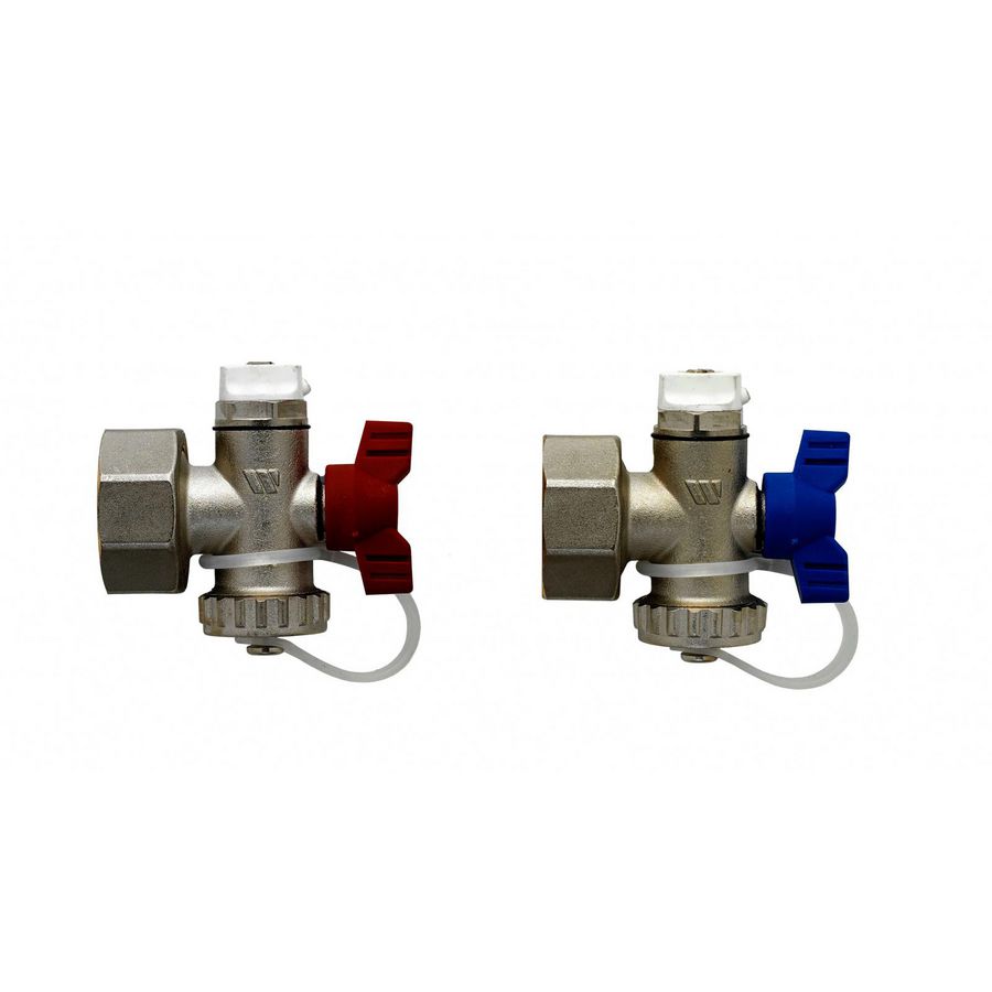 Eindset ES-QS N 1+wartelmoer+dichting man.ontluchter nikkel