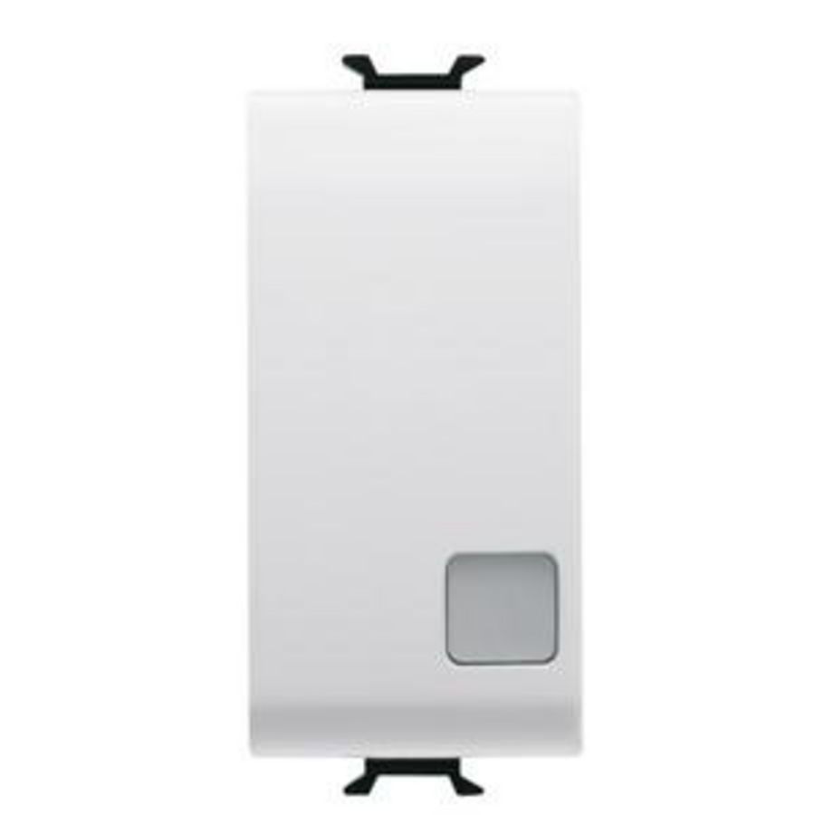 DRUKKNOP 1P 250 Vac-NO 16 A VERLICHTBAAR+VERVANGBARE VVE=12