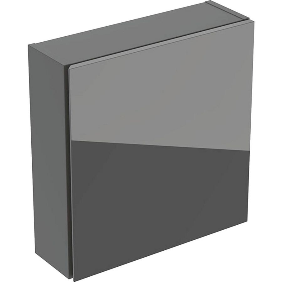iCon bovenkast vierkant met één deur Lava glas