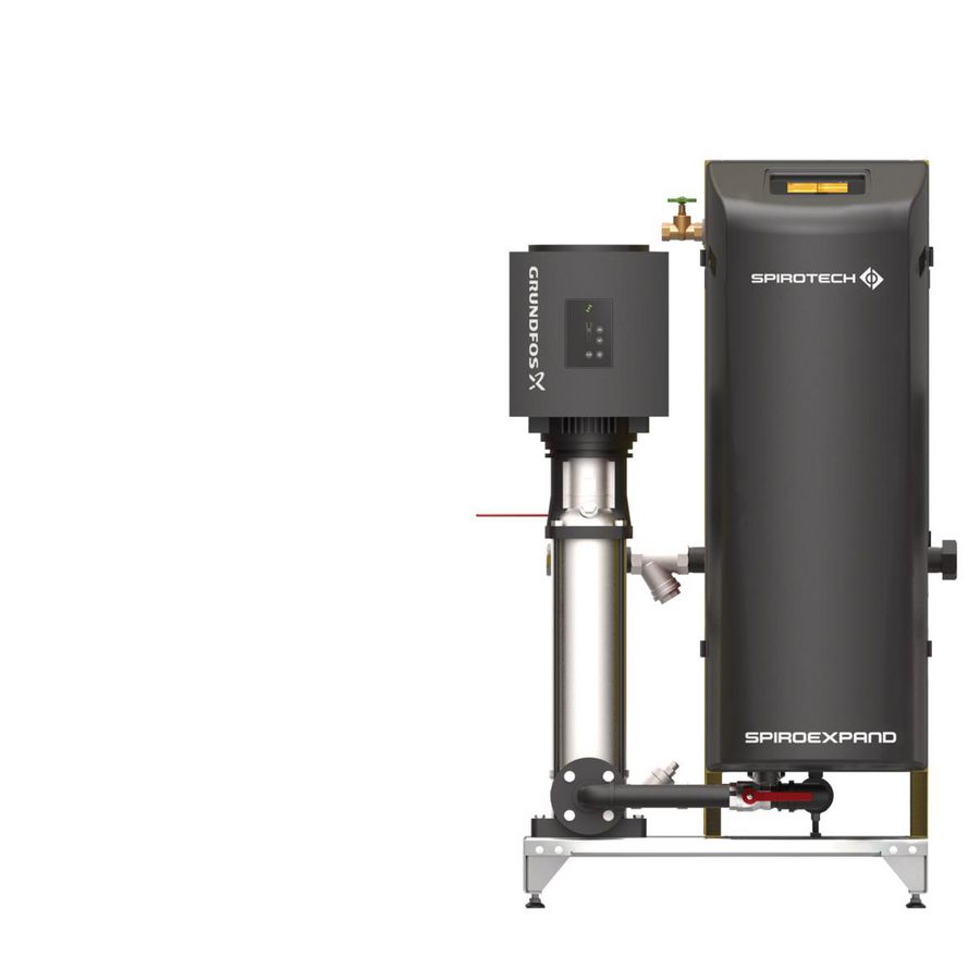 Expansie- en drukbehoudunit TopControlModular Solo P 2.6 - 23.5bar T : 70°C.