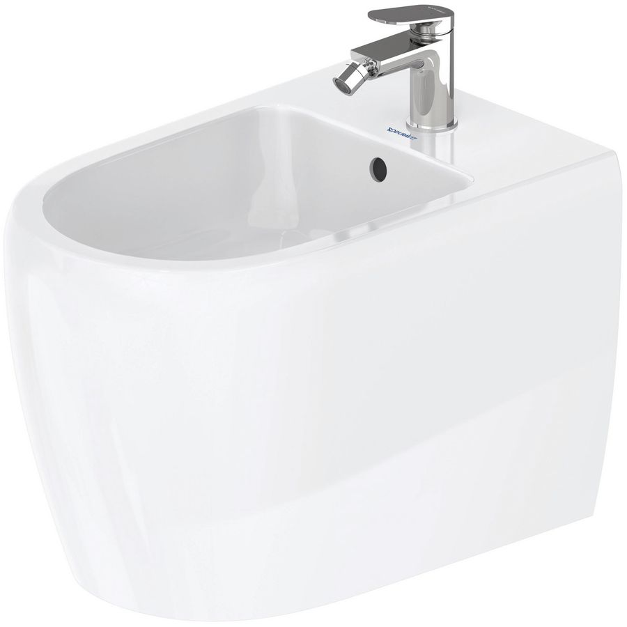 Qatego Staand bidet Wit Hoogglans 600mm 2263100000