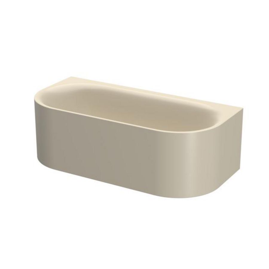 Bad BetteLux Oval I Silhouette 1800×850mm Beige