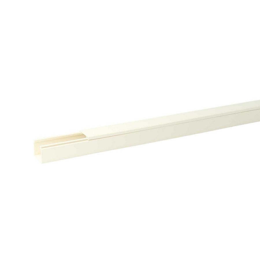 Lengte a 2m. Leidingkanaal KK 25x22 kabelkoker creme VVE=48