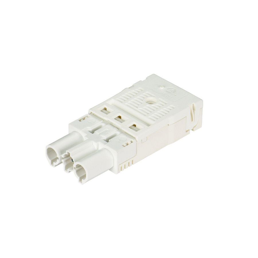 Stekerdeel met trekontlasting GST18I3F S2 ZR1 m wit VVE=50