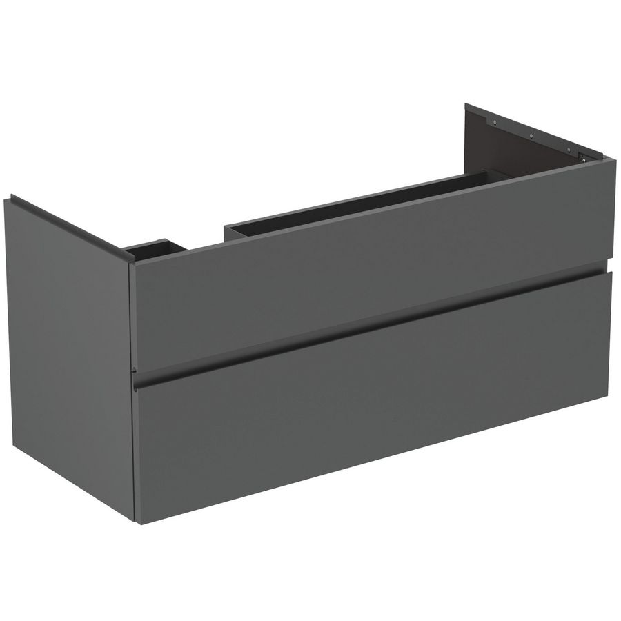 Wastafelmeubel 1200x505x550mm matt anthracite 2 laden Finesse E3447Y2