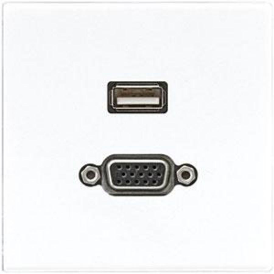 Afdekking alpin wit voor USB/VGA LS990