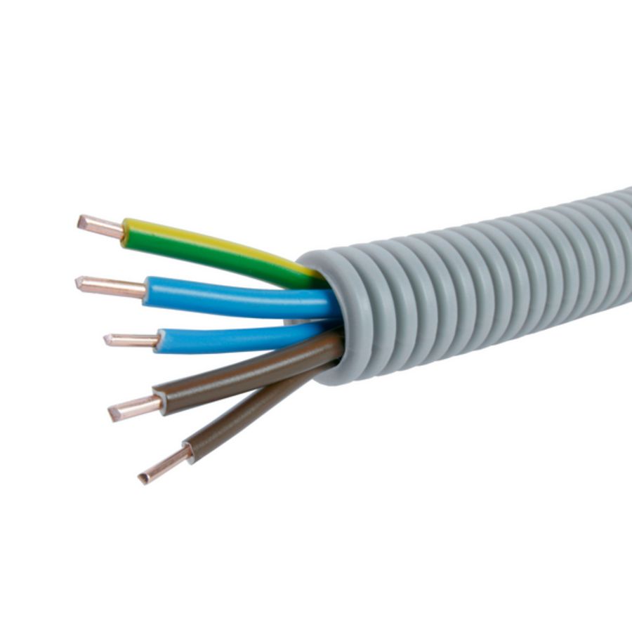Lengte a 100m. FlexPP GR 20 GG/2xBL/2xBR 5x2,5