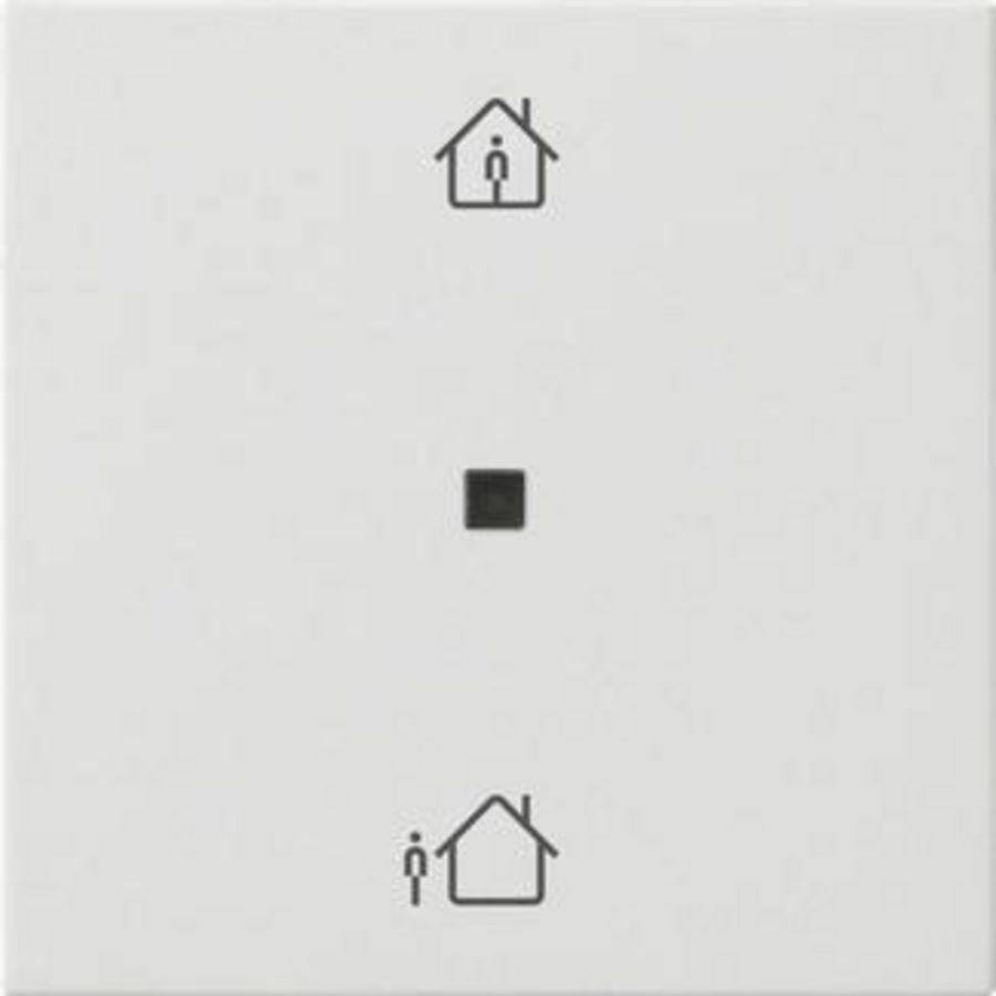 RF Multi bedieningselement-opzetstuk 1-voudig verw.mod. KNX System 55 zuiver wit