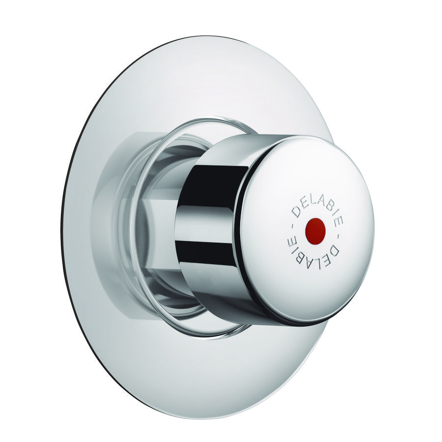 Douchekraan M3/4" voor paneel zelfsluitend 30sec + rozonder