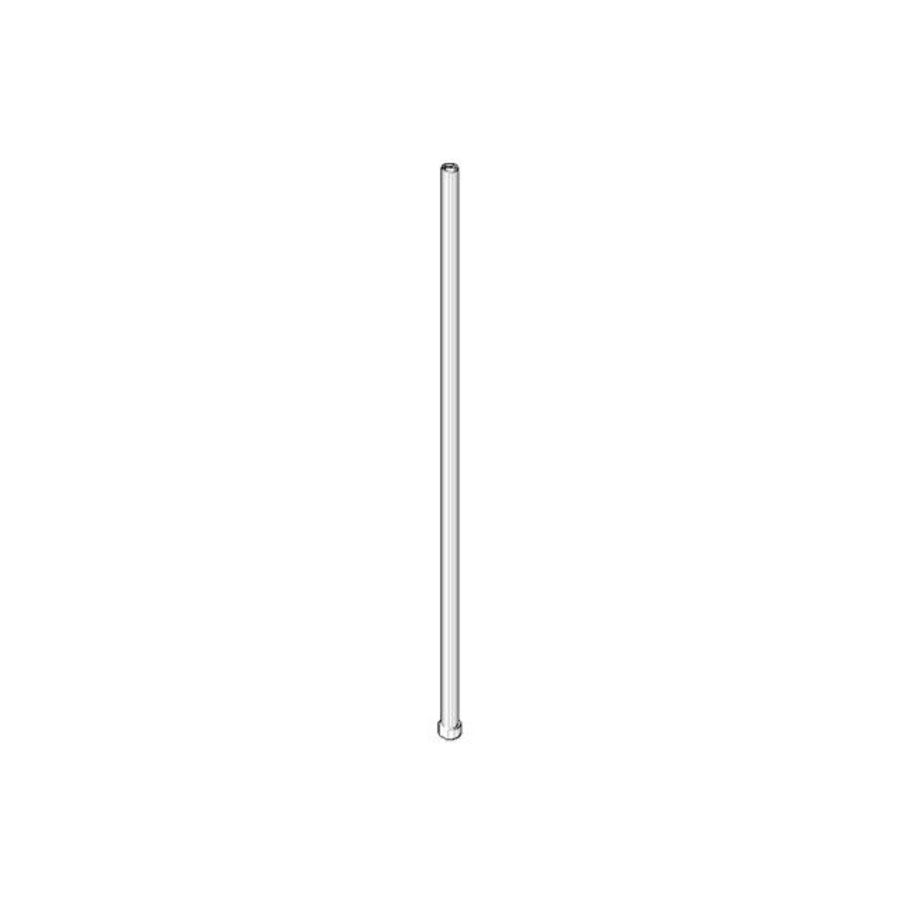 Buis 830mm Platina gebors.