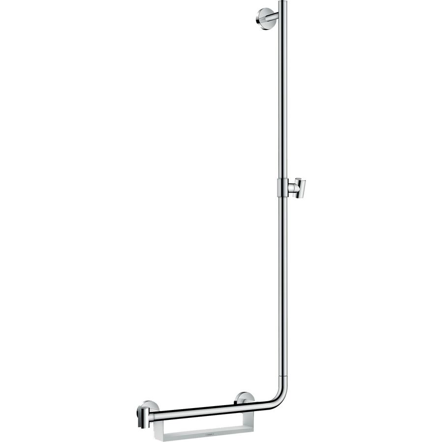 Comfort Unica glijstang 1100mm wit/chroom RE