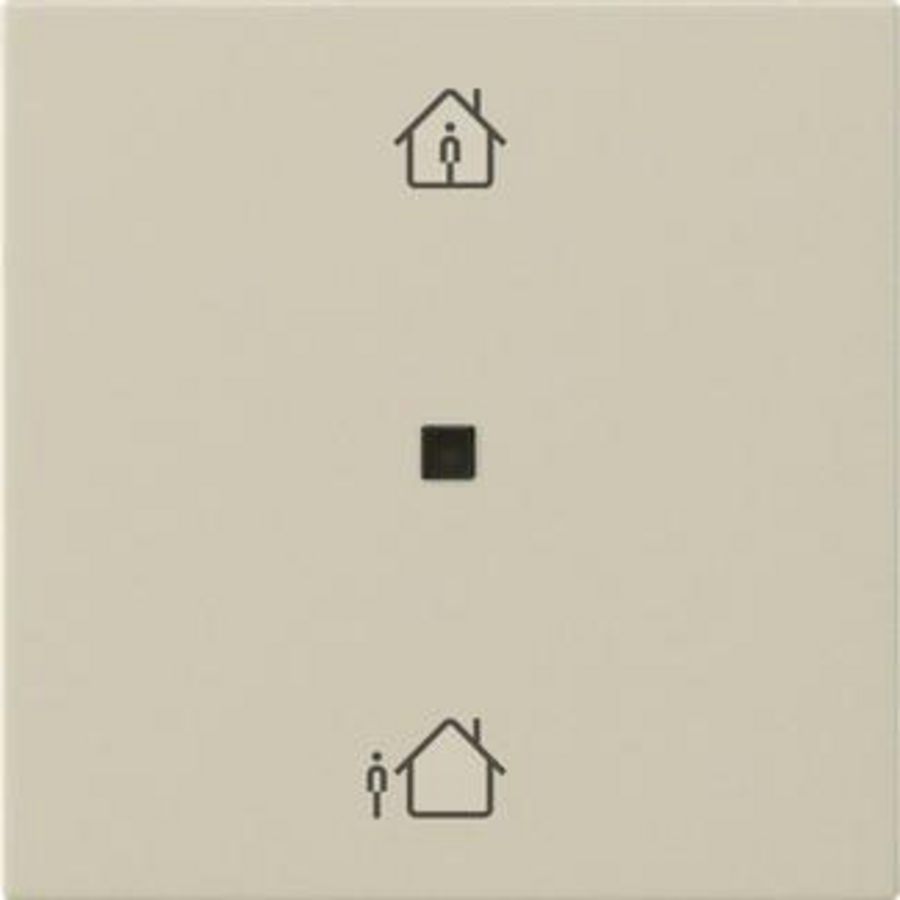 RF Multi bedieningselement-opzetstuk 1-voudig verw.mod. KNX System 55 creme wit