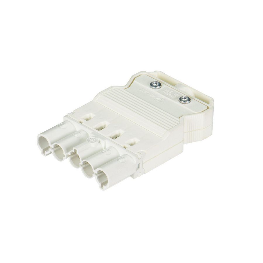 Stekerdeel met trekontlasting GST18I5S S1 ZR1 m wit VVE=50