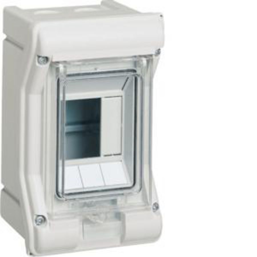 Opbouwverdeler Vector IP54(65) 111x175x93mm 1x2/3 mod.