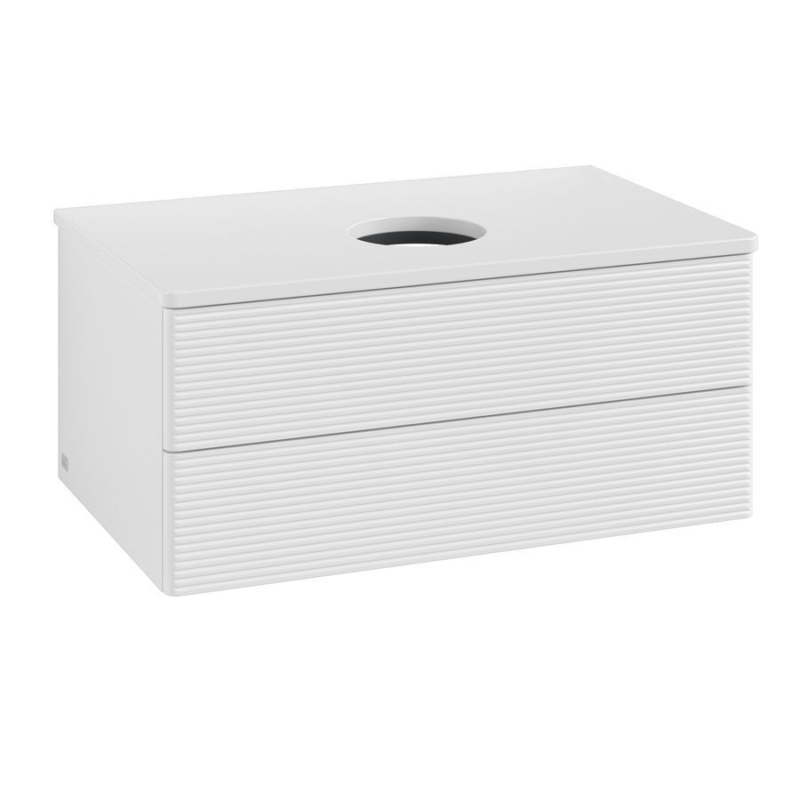 Wastafelonderkast Antao 800x360x500mm G.White.L K19110GF