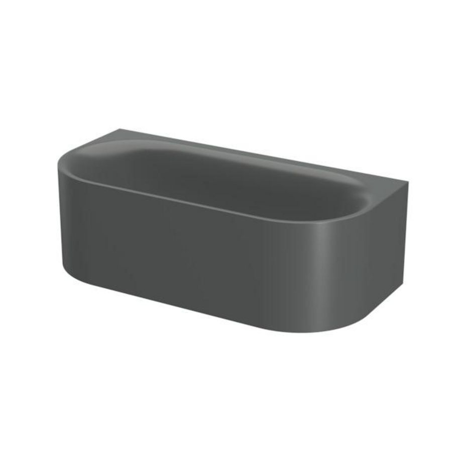 Bad BetteLux Oval I Silhouette 1800×850mm Smoke