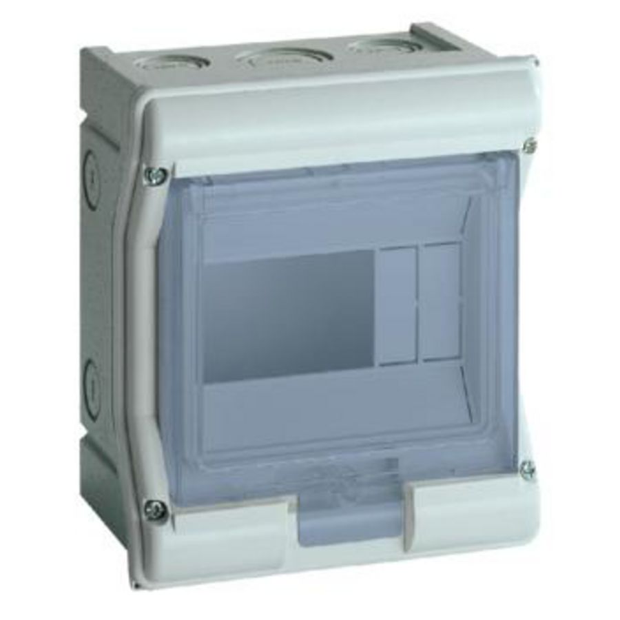 Opbouwverdeler Vector IP54(65) 165x190x113mm 1x4/6 mod.