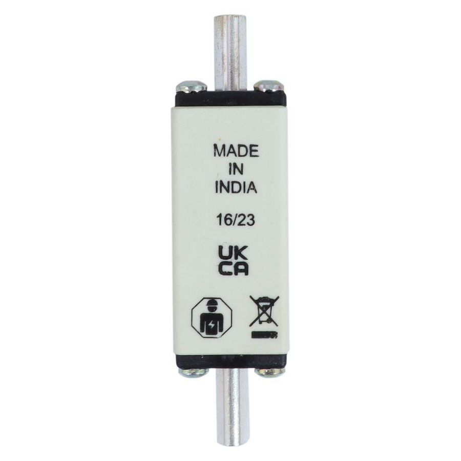 Zekering laagsp. 80A AC 500V NH000 gL/gG dubbele mel