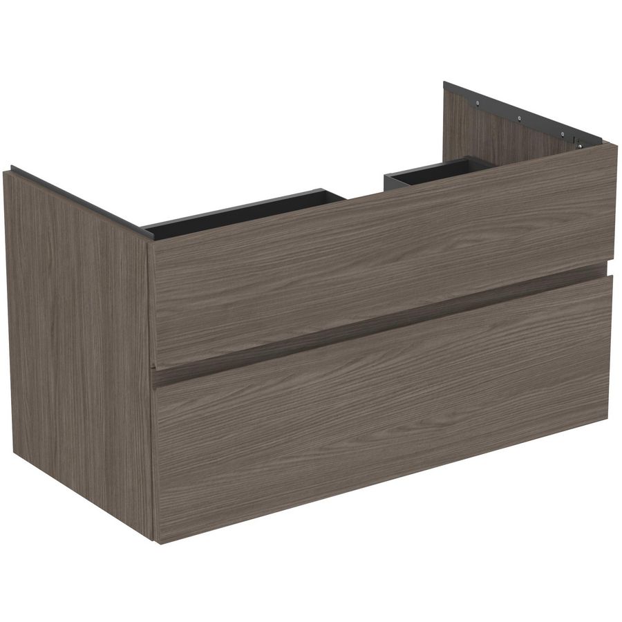 Wastafelmeubel 1000x505x550mm dark elm 2 laden Finesse E3446UR