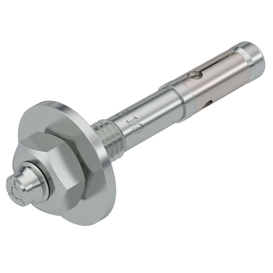 Keilbout BZ3 M8x65 staal verzinkt VVE=50