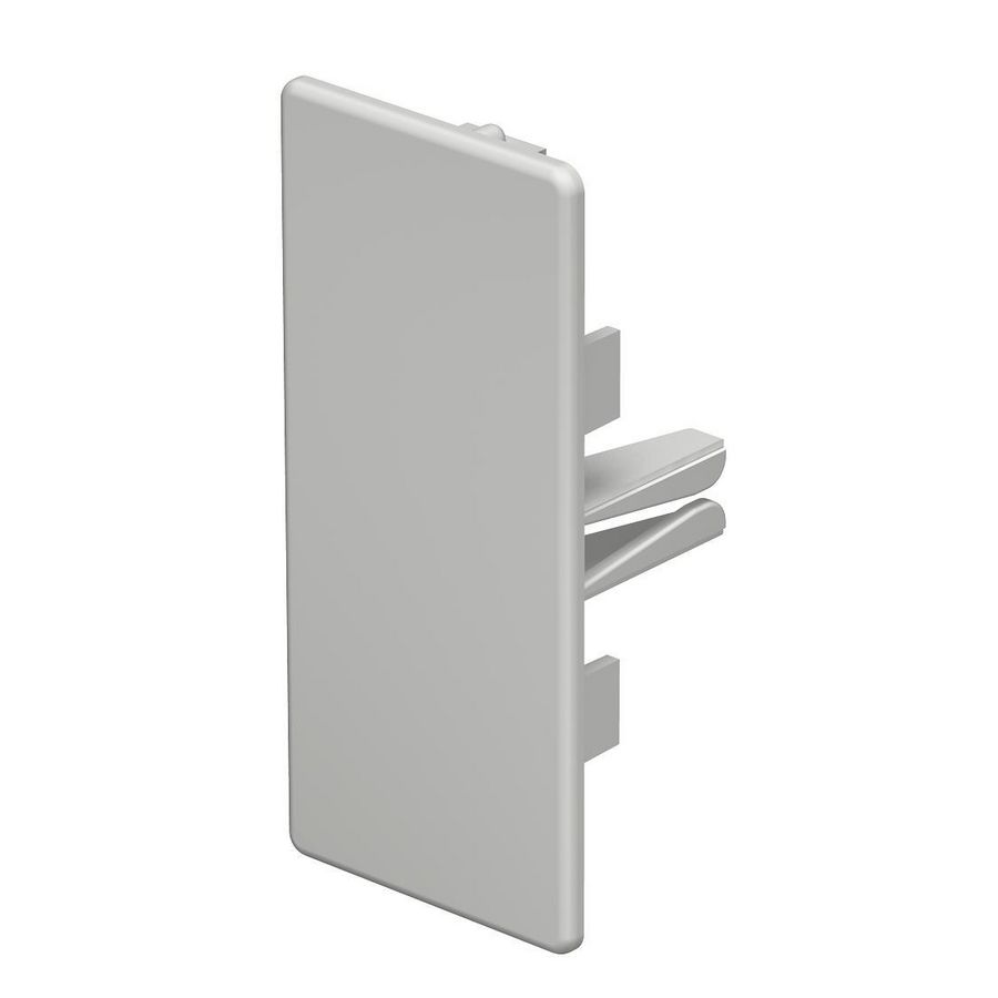Eindstuk 40x90mm polyvinylchlorid puur wit VVE=10